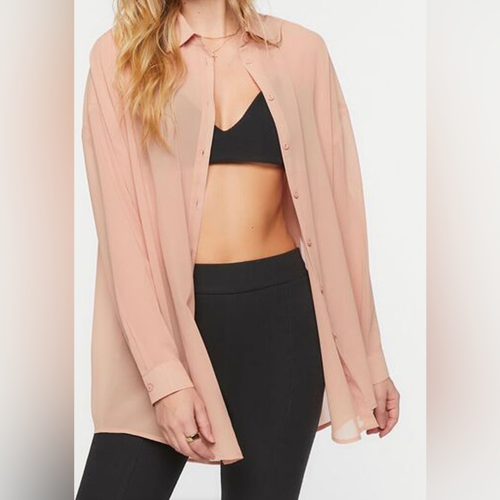 NWT 🌟 Forever 21 Plus, plate pick, button up blouse